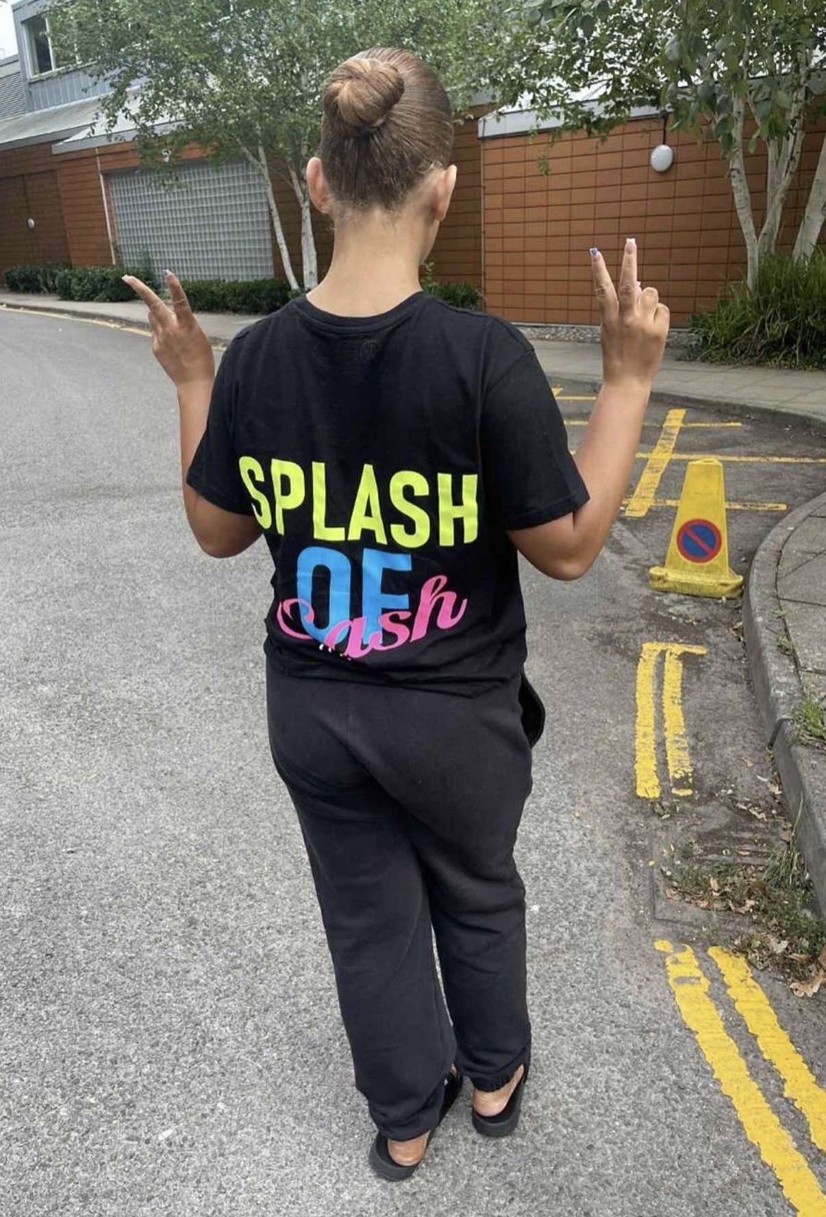 Splash of Sash Tee